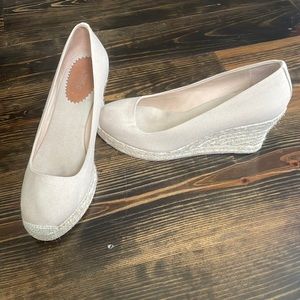 J Crew wedge espadrilles- size 10